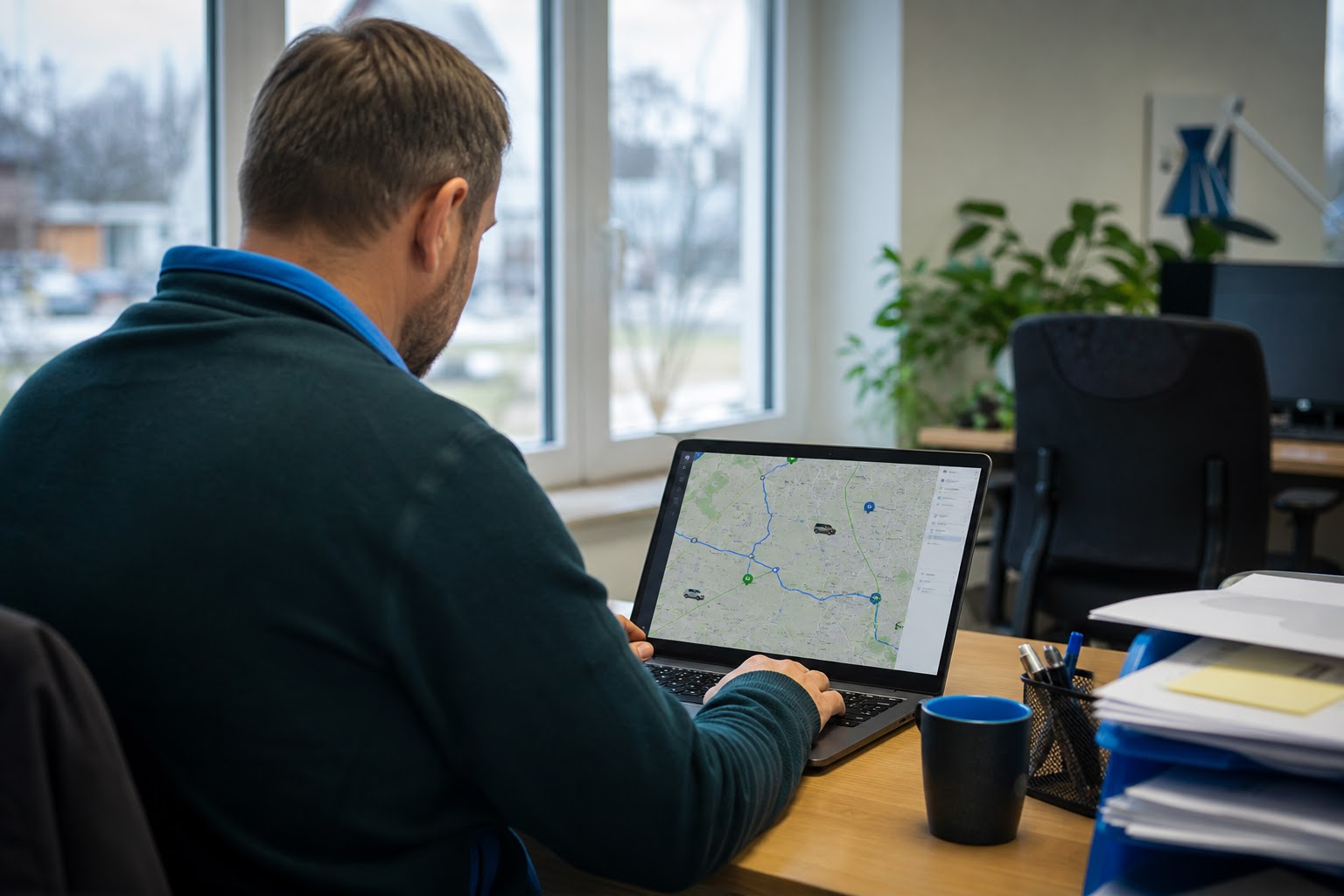 Monitorovací systém CDS – sledovanie vozidiel na obrazovke