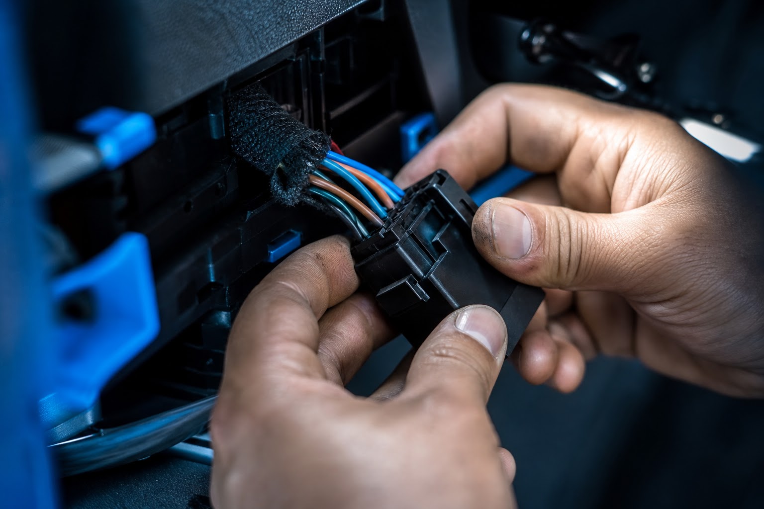 Montáž automatického spínača svetiel
